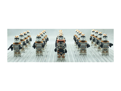  zavicos 21pcs Minifigure Custom Brick Design Legion Clone Trooper Figure 