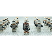  zavicos 21pcs Minifigure Custom Brick Design Legion Clone Trooper Figure 