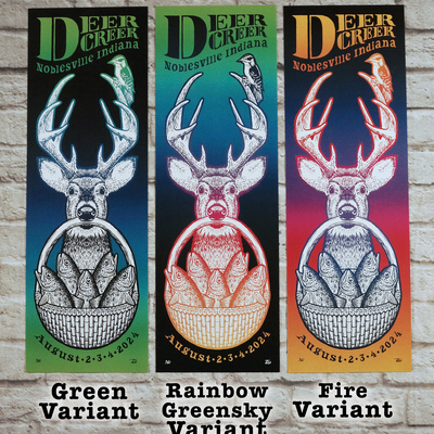 2024 phish at deer creek (lot limited edition print)