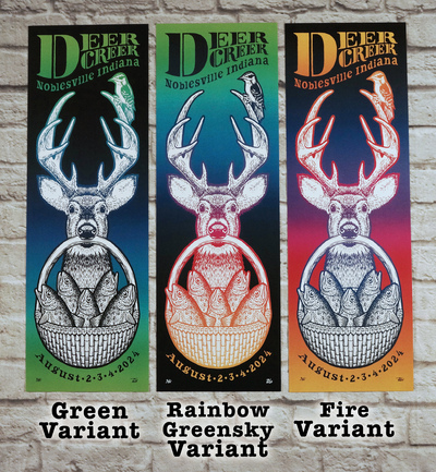 2024 Phish at Deer Creek (Lot Limited Edition Print)