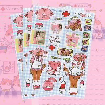nurse sticker sheet