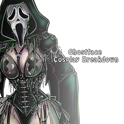 Female ghostface cosplay design - Thumbnail 2