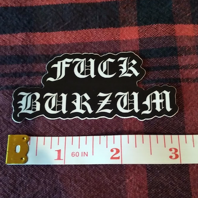 FK BURZUM STICKER