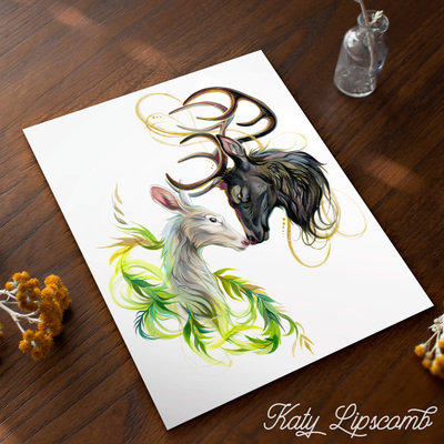 Duality Deer - Print