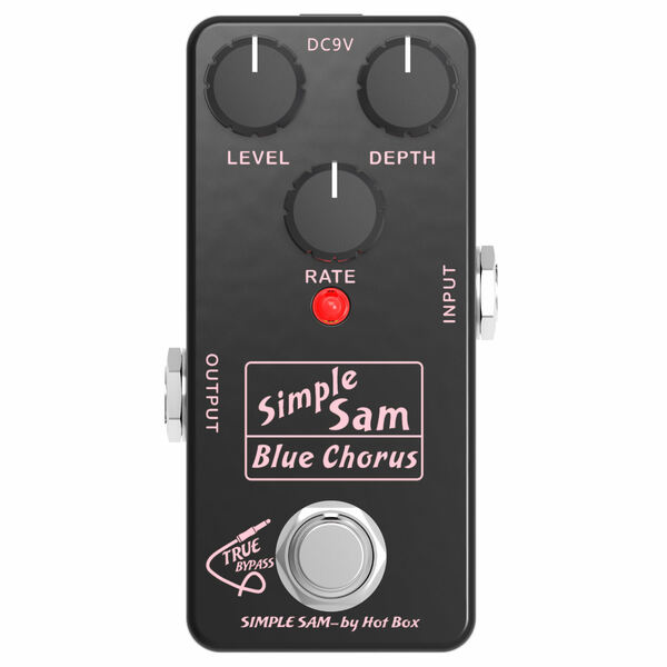 Simple Sam Blue Chorus Analog Guitar Effect Pedal True Bypass Astounding Tone ✅