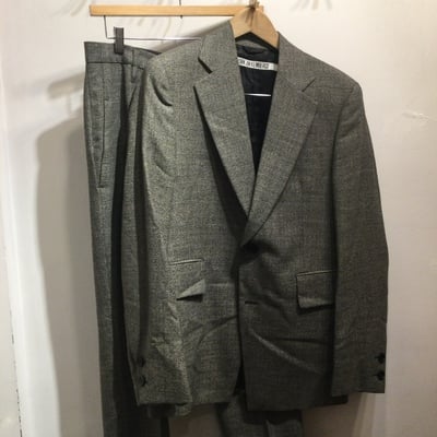 Dirk bikkembergs grey plaid suit
