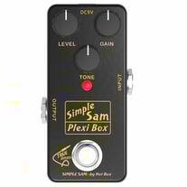 Simple Sam Plexi Box BRIT Amp Sim Distortion Guitar FX Pedal Astonishing Tone ✅
