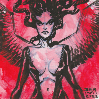 Succubus • original artwork