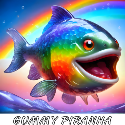 Gummy piranha