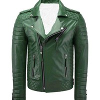 Men's Handmade Chelsea Luxury Chelsea Ostrich Print Elastic Panel Real Cowhide L - Thumbnail 4