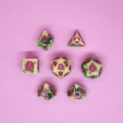 Watermelon sugar dice set