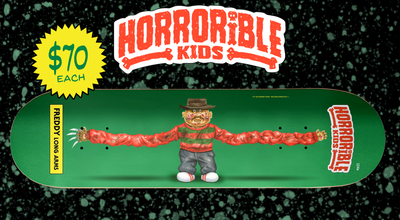 Horrorible Kids - FREDDY Long Arms Skateboard 