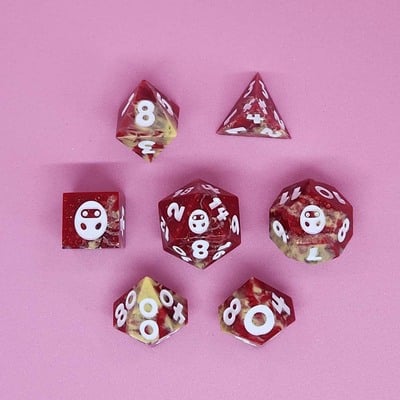 Splatter dice set