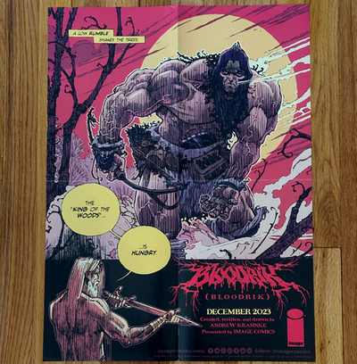 Bloodrik Promo Poster