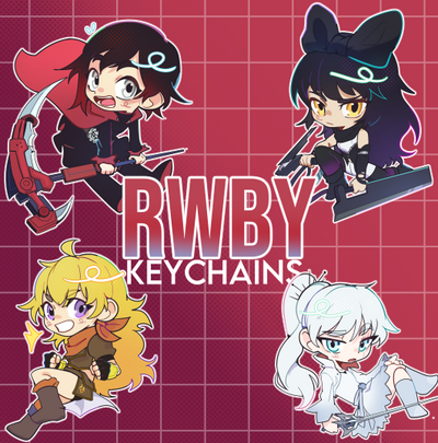 Team Rwby Keychains