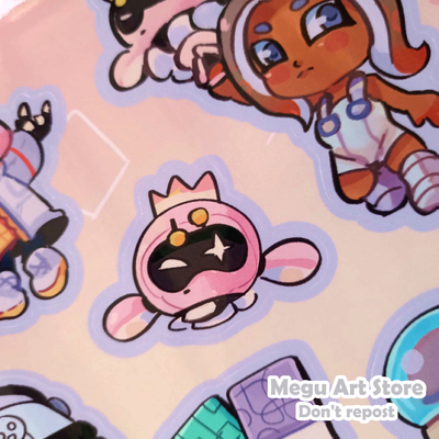 Side order sticker sheet