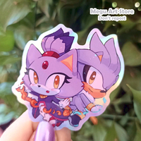 Sonic teams holo sticker set - Thumbnail 4