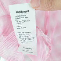 SHUSHU/TONG 2021ss Mesh Puff Sleeve Dress - Thumbnail 6