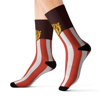 French Fries Novelty Socks - Thumbnail 3