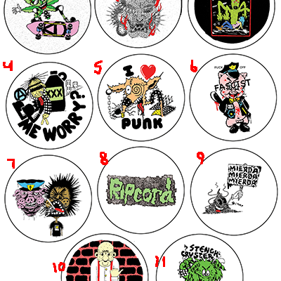 Punk pins mx & match