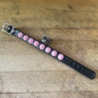 Pink Standard British Stud Wristband - Thumbnail 3