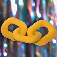 Solid Color Chain Pillow Plush Large - Thumbnail 6