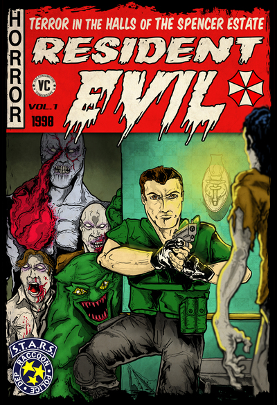 Resident Evil! 13x19 print