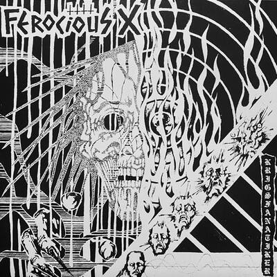 Ferocious x - krigs fanatiker 7" (flexi)