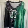 Women's Long And Short Sleeves T-Shirts - Size Medium - All 4 Shirts Included-2