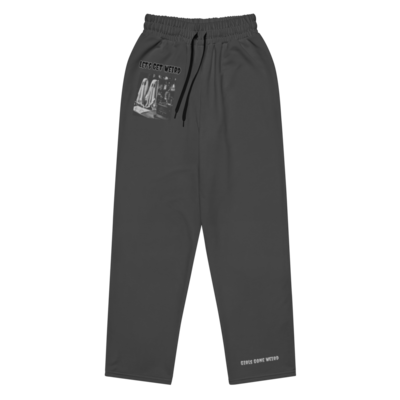 Let's get weird wide-leg joggers