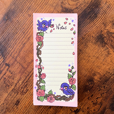 Briar falls memo pad