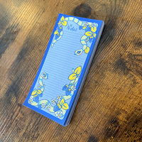 Sapphire Strawberry Snake Memo Pad - Thumbnail 1