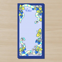 Sapphire Strawberry Snake Memo Pad - Thumbnail 2