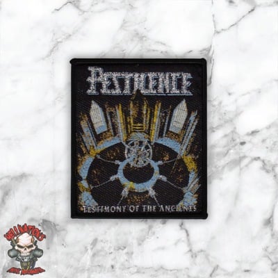 Pestilence woven patches