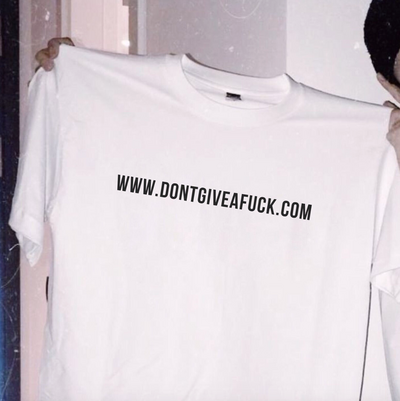 Free Shipping-WWW.DONTGIVEAFUCK.COM TEE