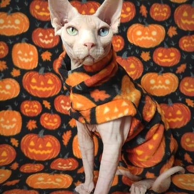 Jack-o'-lanterns - luxe fleece