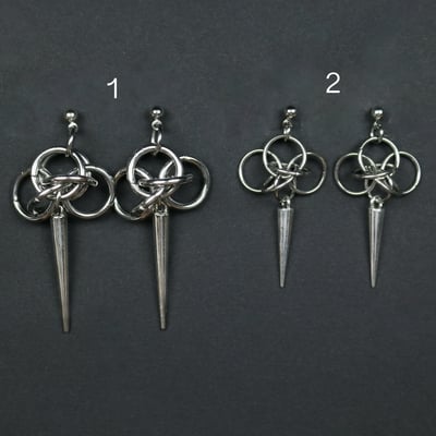 Spiked babe earrings 