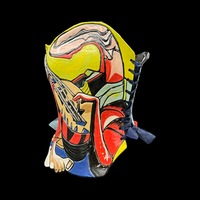 Afternoon Jam 3 piece wearable ceramic corset by: Nicole Moan  - Thumbnail 1