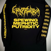 CRYPTWORM "Spewing Mephitic Putridity"  Long sleeve shirt - Thumbnail 1