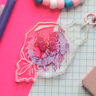 Forbidden candy | acrylic keychain