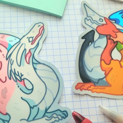 Pride dragon | stickers