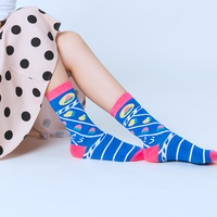 *Free Shipping*MANGO & PEACH SOCKS - Thumbnail 1