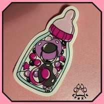 Bottle surprise sticker 