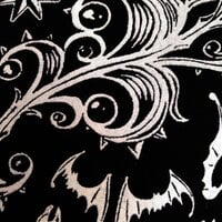 Siamese Bats Skeleton Goth Punk Sew-on Patches - Thumbnail 3