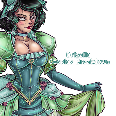 Stepsister drizella cosplay design - Thumbnail 1
