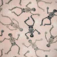 Cobwebs & Skeletons - Luxe Fleece - Thumbnail 3