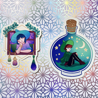 Original character stickers