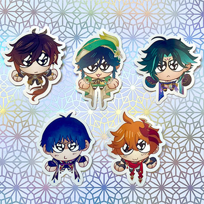 Genshin stickers
