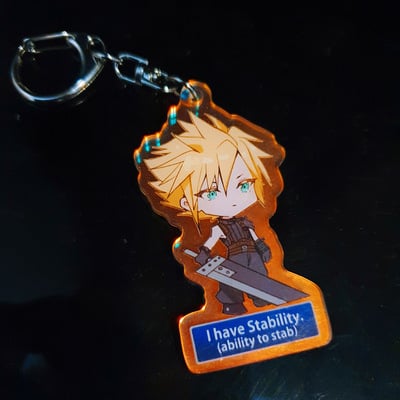 Ff7 cloud i have stability  charm