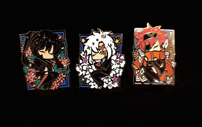 D.Gray-Man Sleeping Enamel pins